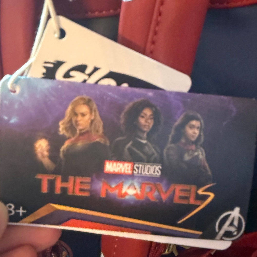 NWT Loungefly Marvel The Marvels Characters Mini Backpack - Picture 6 of 12